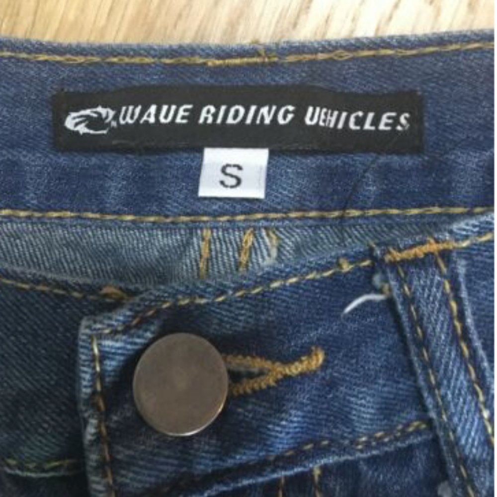 WRV Denim Cut Off Distressed Bootie Shorts